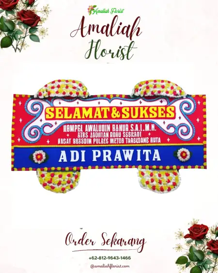 Papan Bunga Ucapan Selamat Simpang Hilir